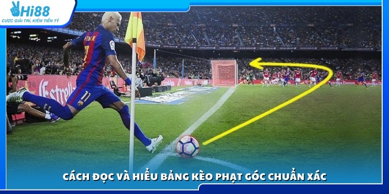 Mẹo đọc kèo phạt góc chính xác 